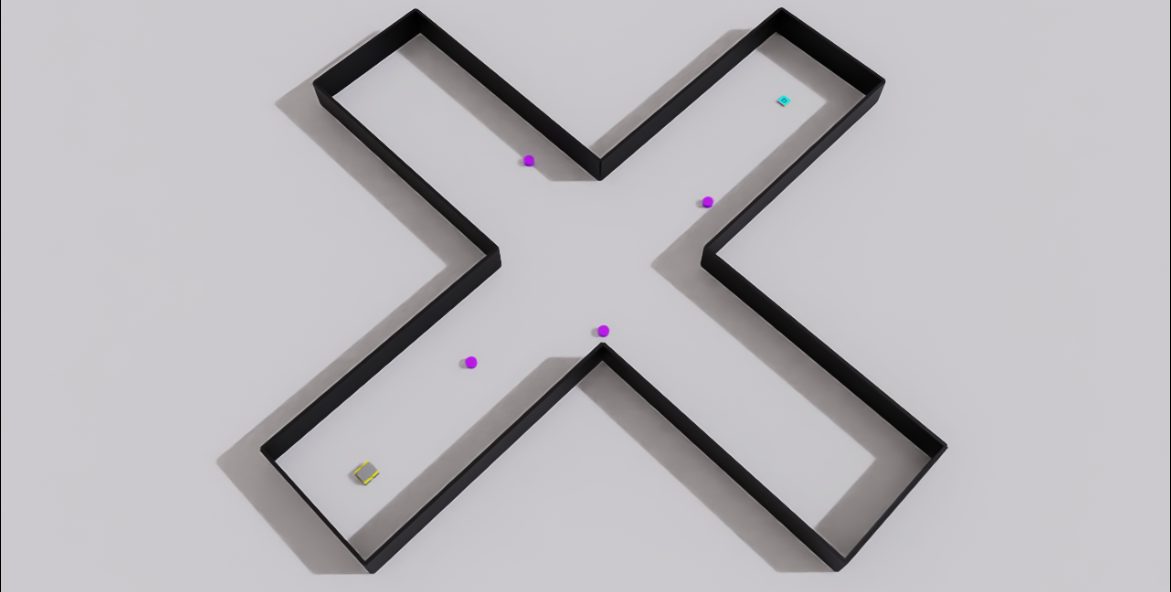 SOAR-RL training environment: intersection scenario